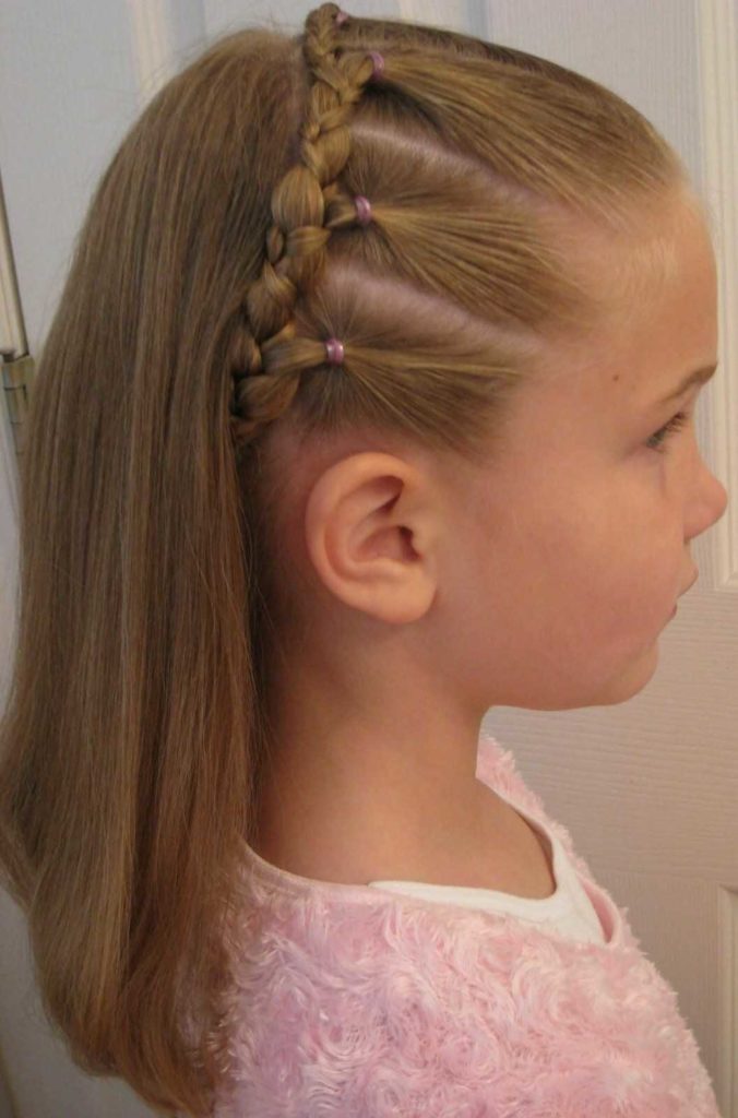 Красивые прически для девочек на длинные волосы на выпускной в детском саду фото